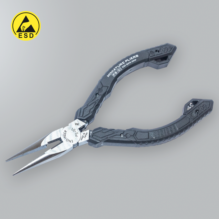 PS-01 Miniature Long Nose Pliers ESD (201-303) PS-01 Miniature Long Nose Pliers ESD (201-303)